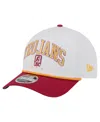 New Era Men's White/cardinal Usc Trojans Arch Two-tone Rope 9forty A-frame M-crown Adjustable Hat In Multi