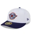 New Era Men's White/navy Houston Astros 2025 City Connect Batting Practice Low Profile 59fifty Fitted Hat