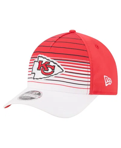New Era Men's White/red Kansas City Chiefs Adventure Gradient 9forty M-crown A-frame Adjustable Hat In Multi