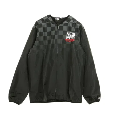 New Era Men's Windbreaker Ne Contemporary Windbreaker Newera Black