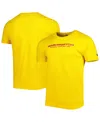 New Era Men's Yellow Washington Commanders League Tonal T-shirt In Yellow