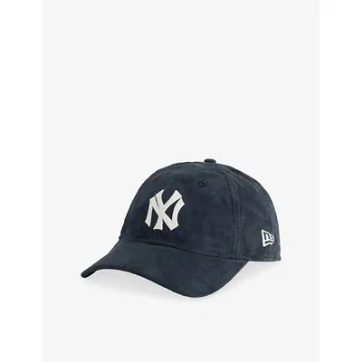 New Era Mens 9twenty Suede Cap Navy
