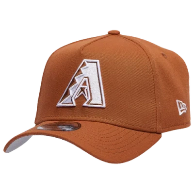 New Era Mens Arizona Diamondbacks  Arizona Diamondbacks 9forty A-frame Cap In Brown