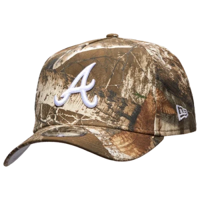 New Era Mens Atlanta Braves  Braves 9forty Af Realtree Cap In Green/brown/black