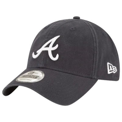 New Era Mens Atlanta Braves  Braves Game Cap In Navy/white