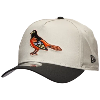 New Era Mens Baltimore Orioles  Orioles 940 A Frame 50 Cap In Neutral