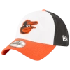 New Era Baltimore Orioles Mlb Team Classic 39thirty Stretch-fitted Cap In White/black
