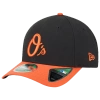 New Era Mens Baltimore Orioles  Orioles Player Replica 9forty Cap In Black/orange