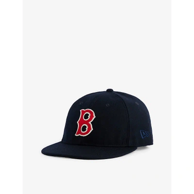 New Era Mens Black 9fifty Brand-embroidered Wool-blend Baseball Cap