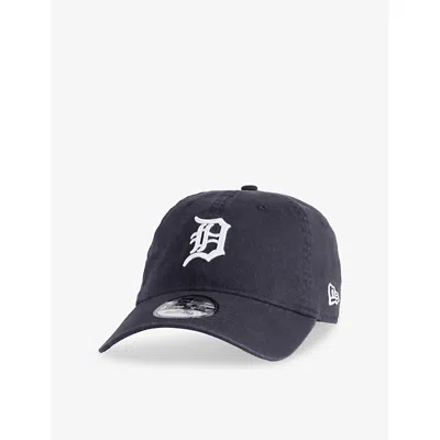 New Era Mens Black 9forty Detroit Tigers Cotton-twill Cap