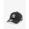 New Era Mens Black 9twenty New York Yankees Cotton Baseball Cap In Black