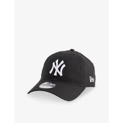New Era Mens Black 9twenty New York Yankees Cotton Baseball Cap