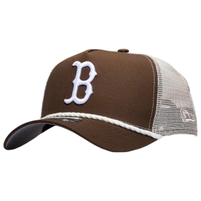 New Era Mens Boston Red Sox Boston Red Sox 9forty A-frame Trucker Rope ...