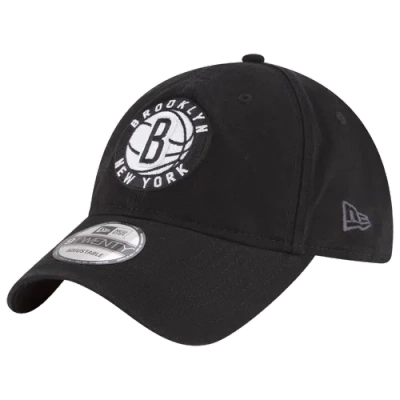 New Era Mens Brooklyn Nets  Nets Core Classics 2.0 Cap In Black/black