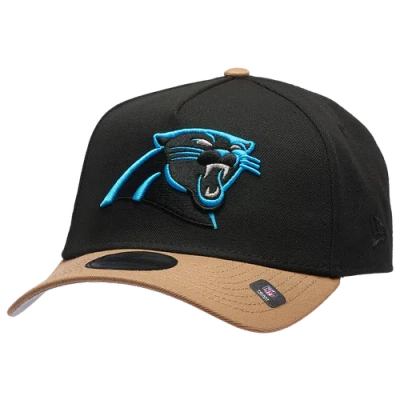New Era Mens Carolina Panthers  Panthers 9forty A-frame Cap In Black
