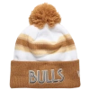 New Era Mens Chicago Bulls  Bulls 2024 City Edition Knit Cap In Tan/multi