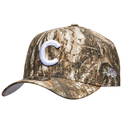 New Era Mens Chicago Cubs  Cubs 9forty Af Realtree Cap In Green/brown/black