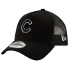 New Era Mens Chicago Cubs  Cubs 9forty Trucker Cap In Black/white