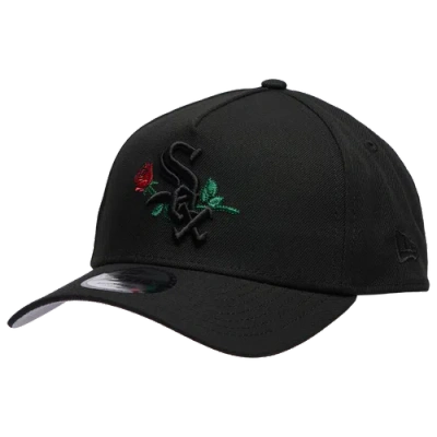 New Era Mens Chicago White Sox  White Sox Bob Rose 9forty A-frame Cap In Black