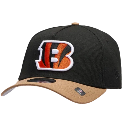 New Era Mens Cincinnati Bengals  Bengals 9forty A-frame Cap In Black