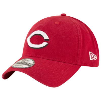 New Era Mens Cincinnati Reds  Reds Home Cap In Red/white