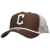 New Era Mens Cleveland Guardians  Cleveland Guardians 9forty Af Trucker Rope Cap In White/brown