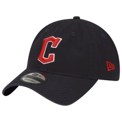 New Era Mens Cleveland Guardians  Guardians 22 Otc Home Cap In Navy/white