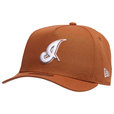 New Era Mens Cleveland Indians  Cleveland Indians 9forty A-frame Cap In Earthy Brown/white