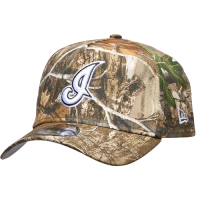 New Era Mens Cleveland Indians  Indians 9forty Af Realtree Cap In Green/brown/black