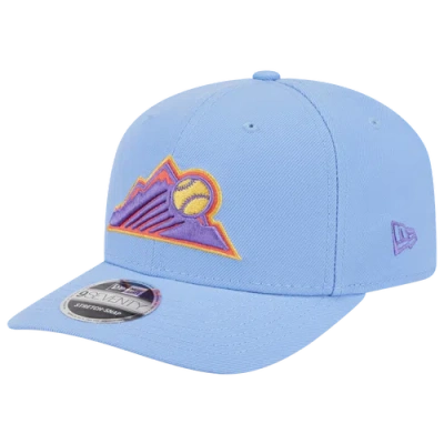 New Era Mens Colorado Rockies  Rockies 970 City Connect 25 Cap In Blue