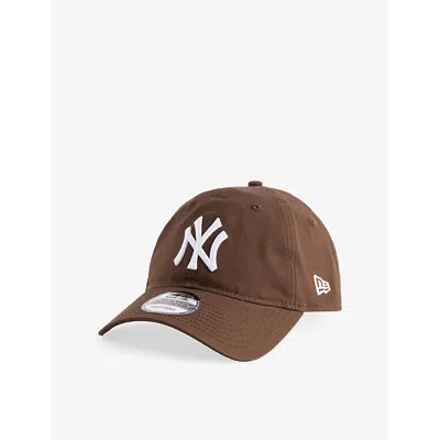 New Era Mens  9twenty New York Yankees Cotton Baseball Cap In Dark Brown