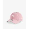 New Era New York Mets Mini Washed 9twenty Hat In Dark Pink