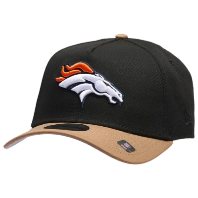 New Era Mens Denver Broncos  Broncos 9forty A-frame Cap In Black