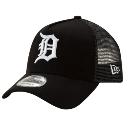New Era Mens Detroit Tigers  Tigers 9forty Trucker Cap In Black/white