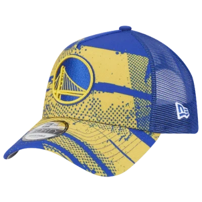 New Era Mens Golden State Warriors  Warriors A Frame Otc Nba 24 Tip Off Hat In Black