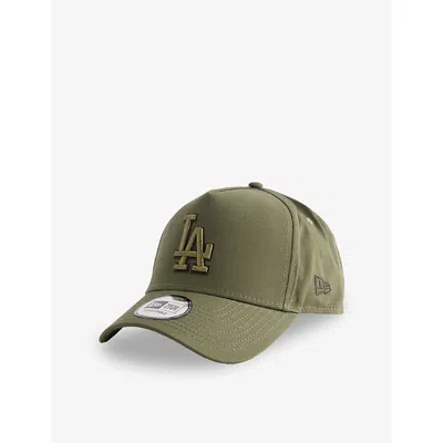 New Era Mens  9forty La Dodgers Team Outline Cotton-twill Baseball Cap
