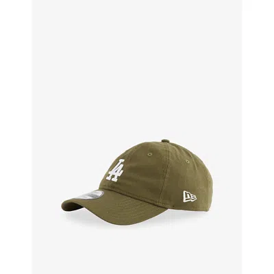 New Era Mens Green Med 9twenty La Dodgers Woven Cap