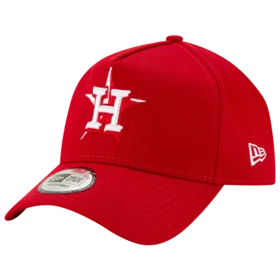 New Era Mens Houston Astros  Astros 9forty A Frame Cap In Red/white
