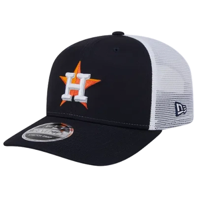 New Era Mens Houston Astros  Houston Astros Ctn Trucker Cap In Navy/white