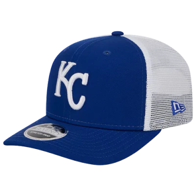 New Era Mens Kansas City Royals  Kansas City Royals Ctn Trucker Cap In Blue