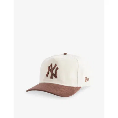 New Era Mens  9fifty New York Yankees Twill Cap In Brown