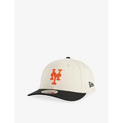 New Era Mens Light Beige 9forty M-crown New York Mets Mlb Cotton Baseball Cap In Neutral