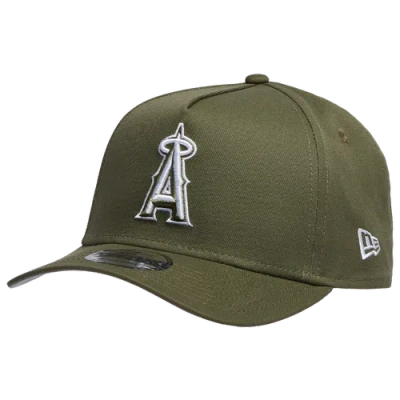 New Era Mens Los Angeles Angels  Anaheim Angels 9forty A-frame Cap In Green