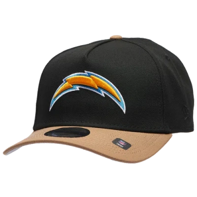 New Era Mens Los Angeles Chargers  Chargers 9forty A-frame Cap In Black