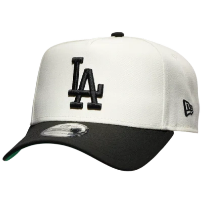 New Era Mens Los Angeles Dodgers  Dodgers A Frame 2t Adjustable Cap In White