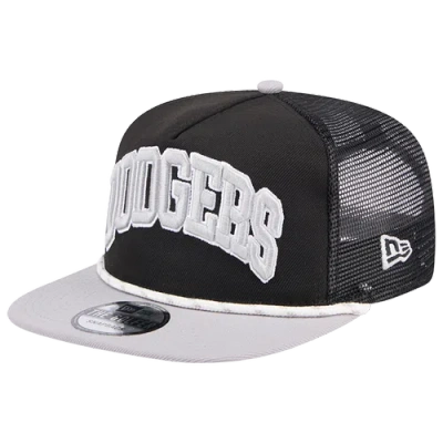 New Era Mens Los Angeles Dodgers  Dodgers Golfer Throwback Snapback In Black/brown