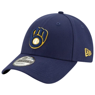 NEW ERA MENS MILWAUKEE BREWERS NEW ERA BREWERS 9FORTY ADJUSTABLE CAP