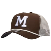 New Era Mens Milwaukee Brewers  Milwaukee Brewers 9forty Af Trucker Rope Cap In Brown/white