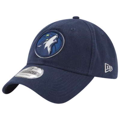 New Era Mens Minnesota Timberwolves  Timberwolves Core Classics 2.0 Cap In Black/black