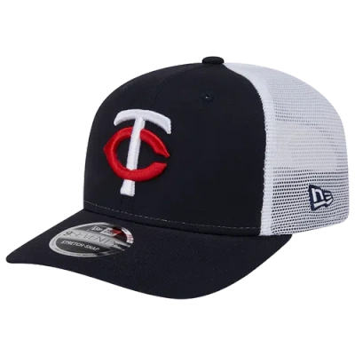 New Era Mens Minnesota Twins  Minnesota Twins Ctn Trucker Cap In Blue